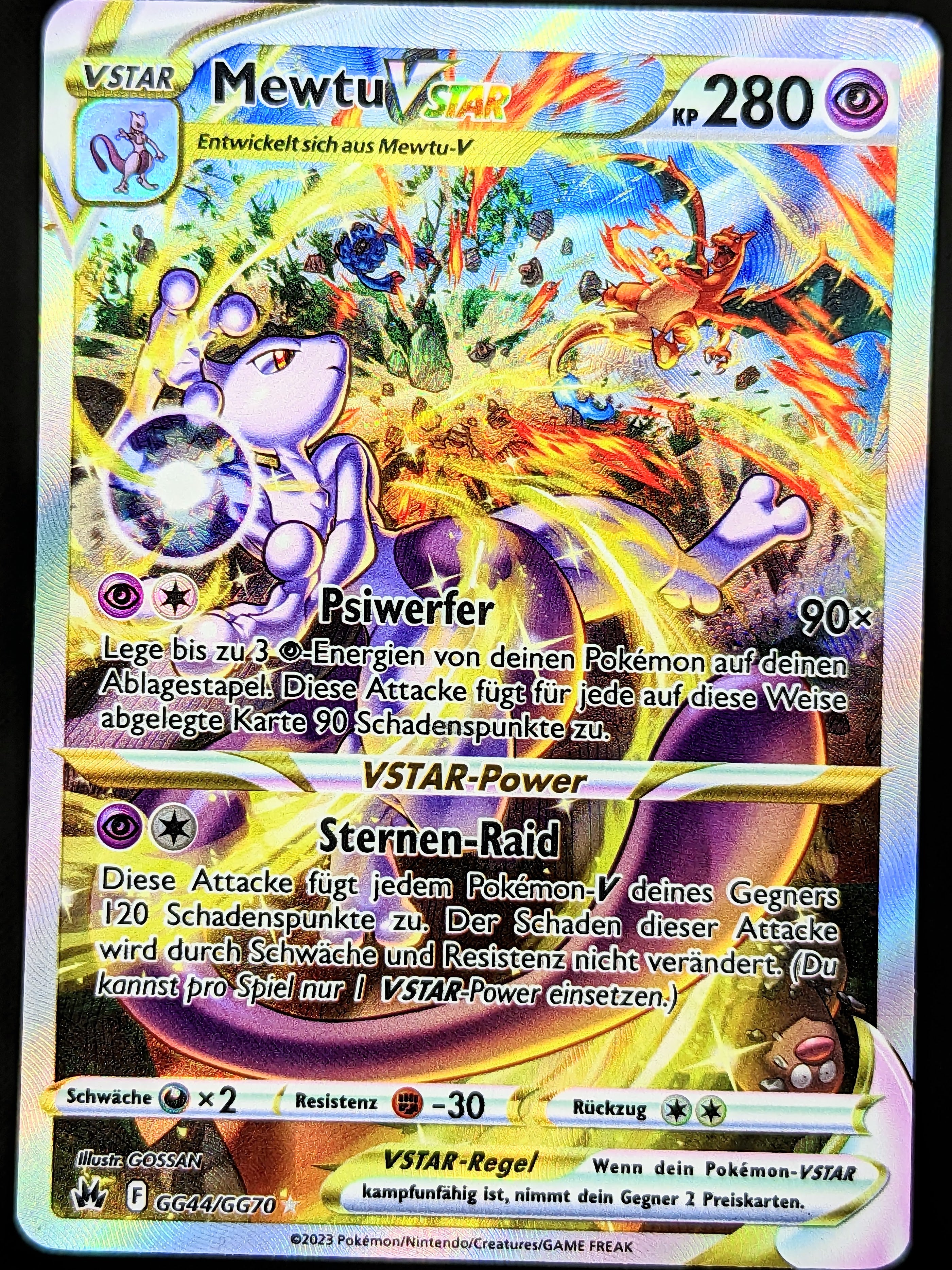 Pokémon Mewtwo shops Vstar GG44