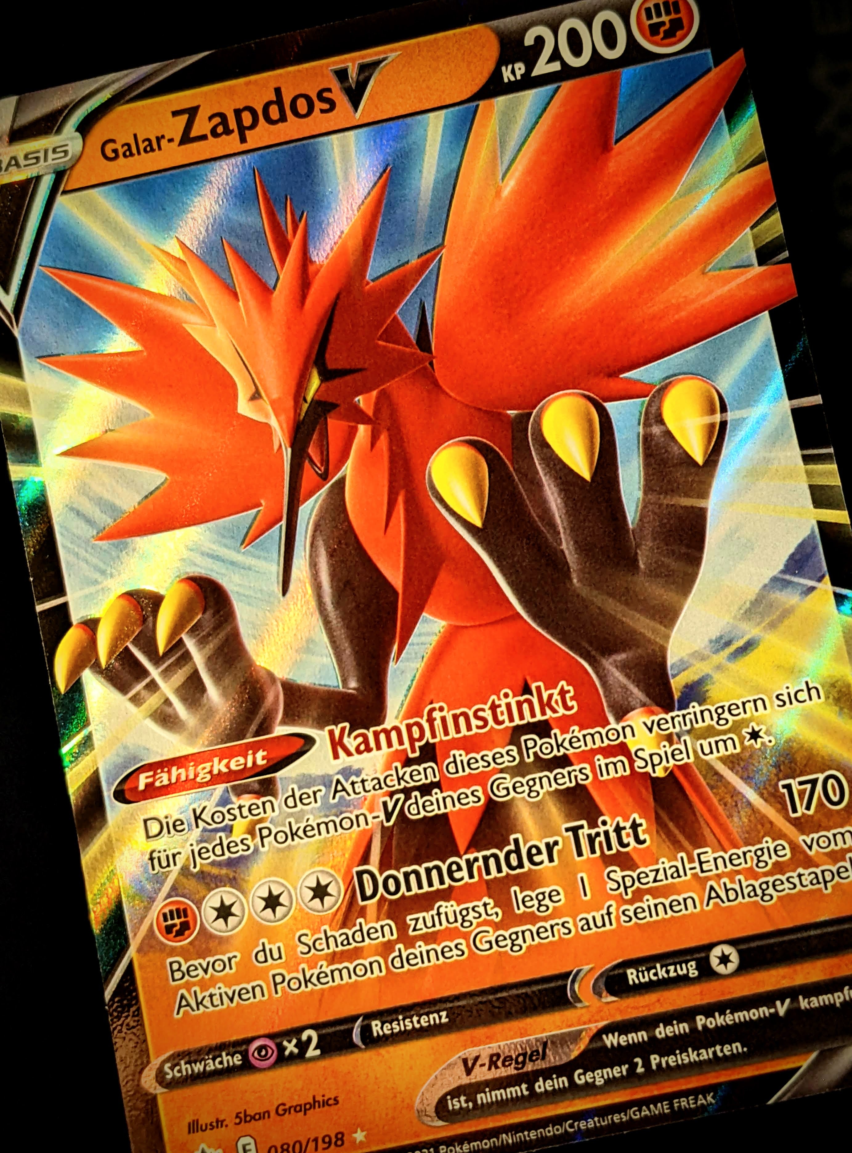 zapdos di galar V jap - pack fresh - s5a (075/070) - Vinted