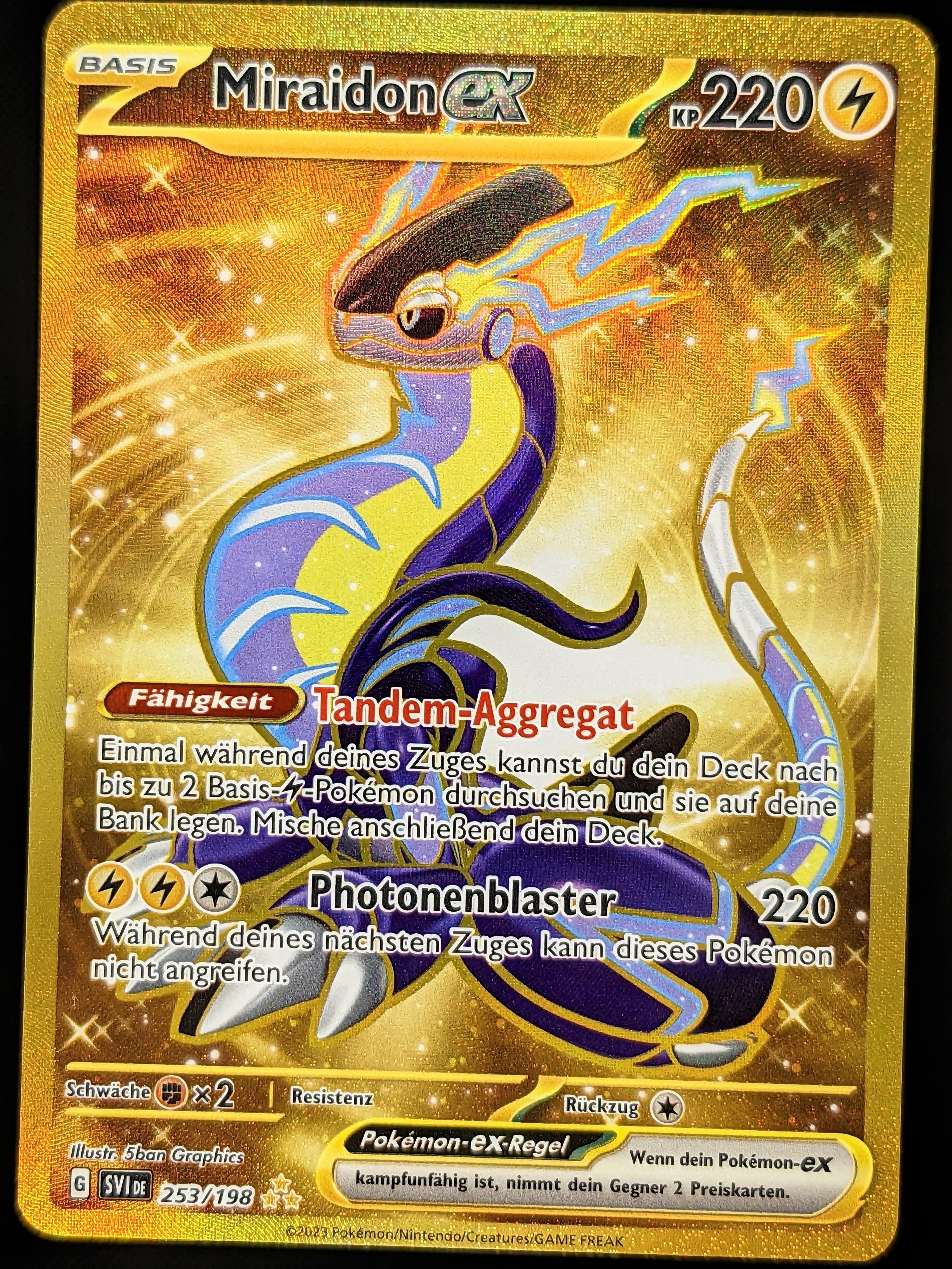 Miraidon ex gold 253/198 - Vinted