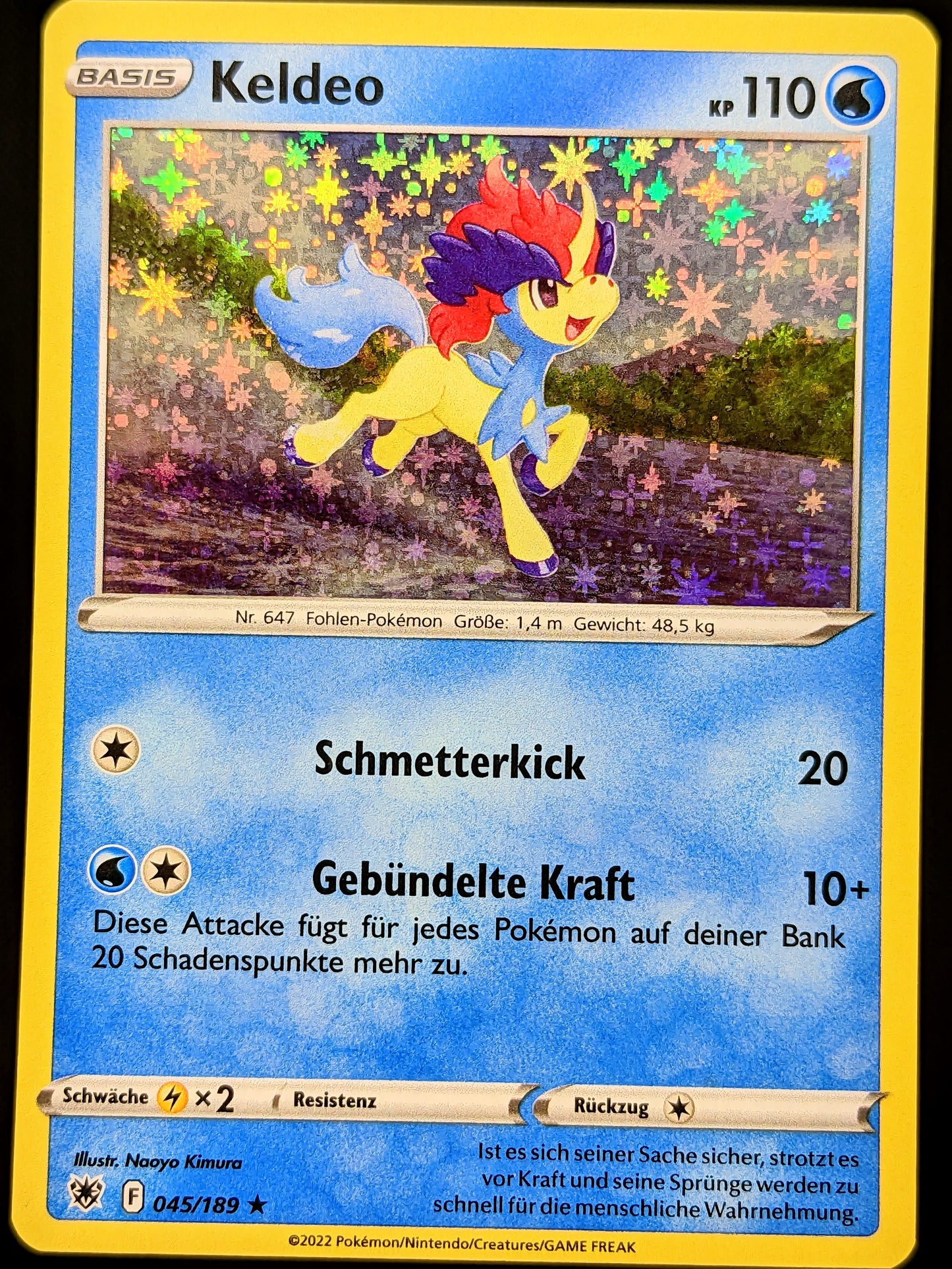 Keldeo Holo 045/189 DE