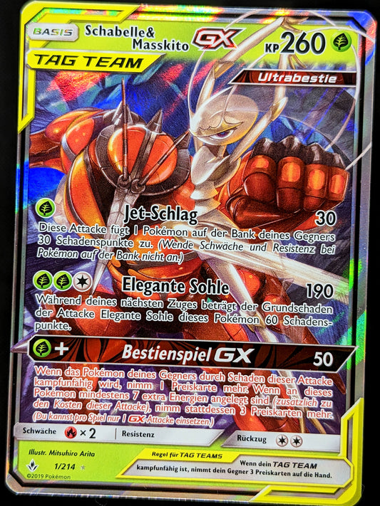 Schabelle & Masskito GX Tag Team 1/214 DE