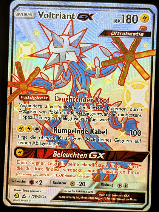 Voltriant GX Shiny Full Art SV58/SV94 DE