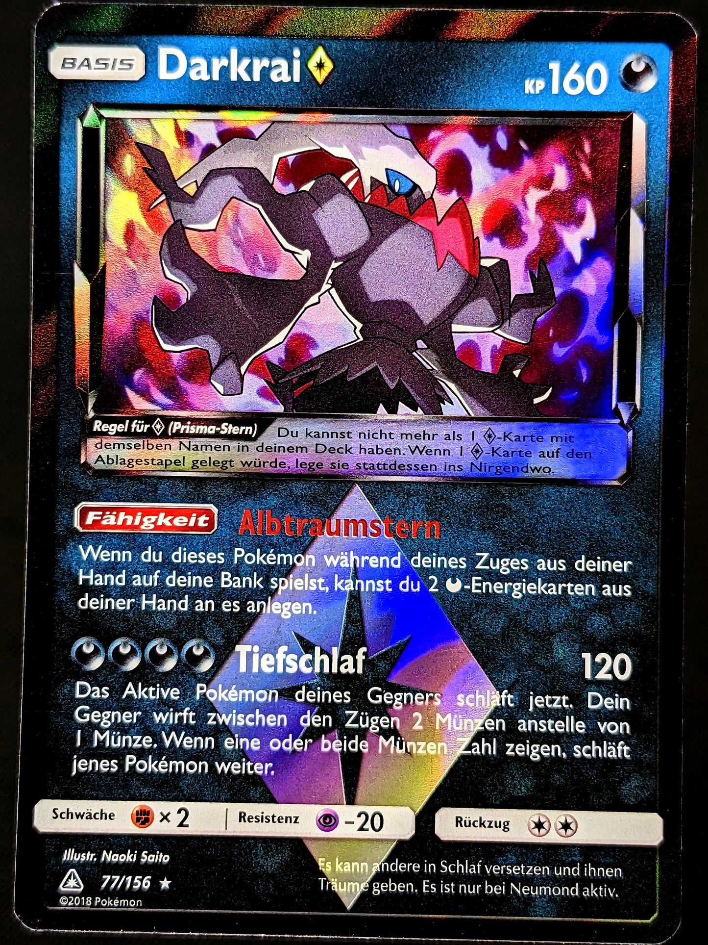 Darkrai Prisma Stern 77/156 DE