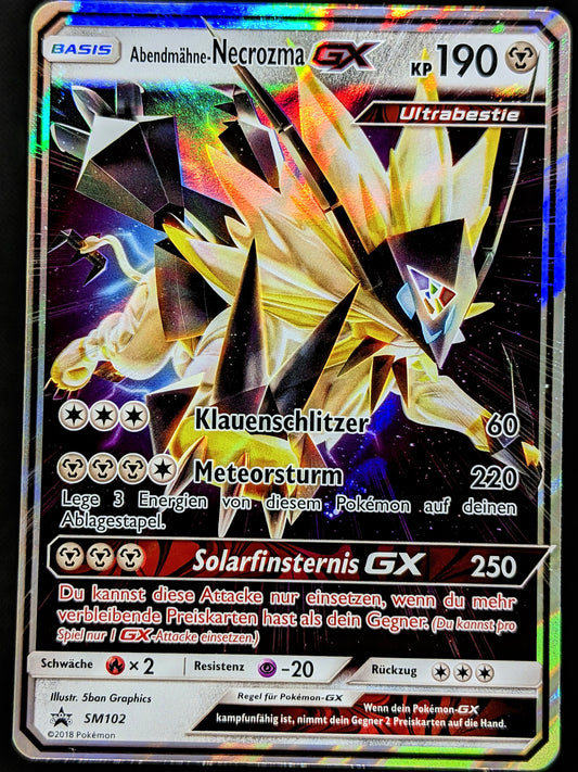 Abendmähne-Necrozma GX Promo SM102 DE