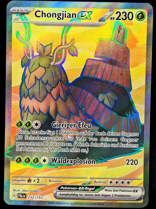 Chongjian Ex Full Art 232/193 DE