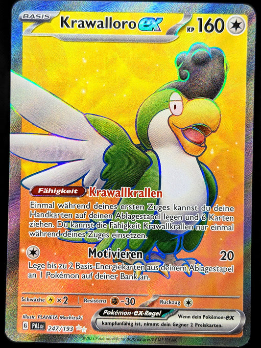 Krawalloro Ex Full Art 247/193 DE