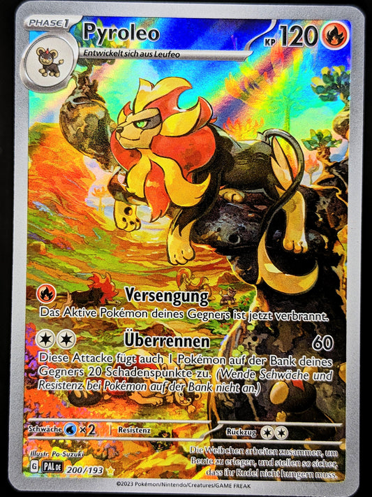 Pyroleo 200/193 Illustration Rare DE