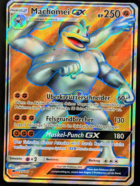 Machomei GX Full Art 135/147 DE