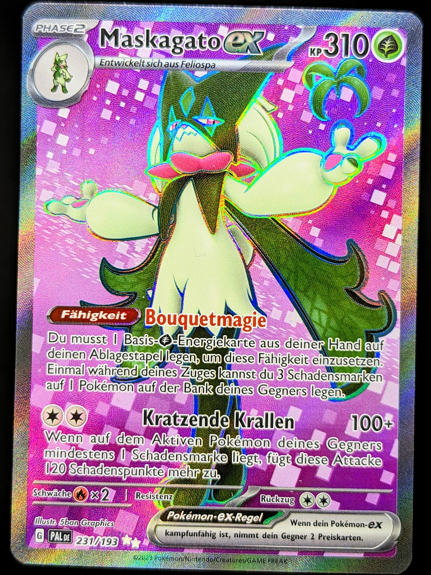 Maskagato Ex Full Art 231/193 DE