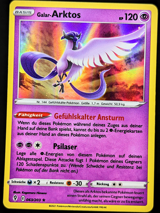 Galar-Arktos Holo 063/203 DE