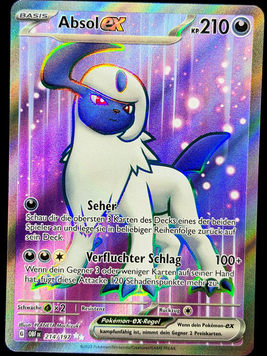 Absol Ex Full Art 214/197 DE