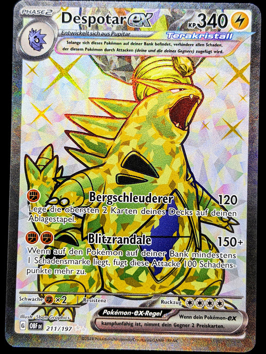 Despotar Ex Terakristall Full Art 211/197 DE