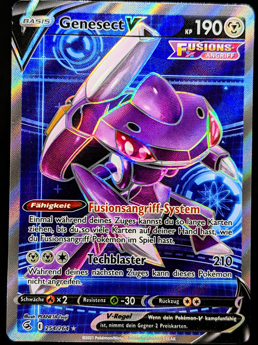 Genesect V Full Art 254/264 DE