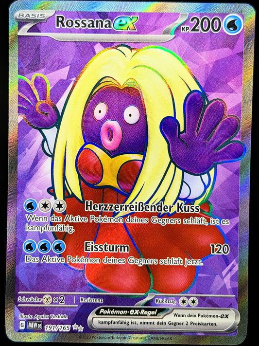 Rossana Ex Full Art 191/165 DE