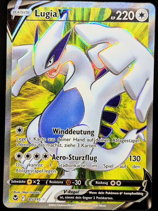 Lugia V Full Art 185/195 DE