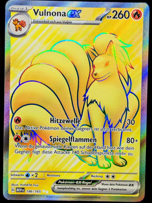 Vulnona Ex Full Art 186/165 DE