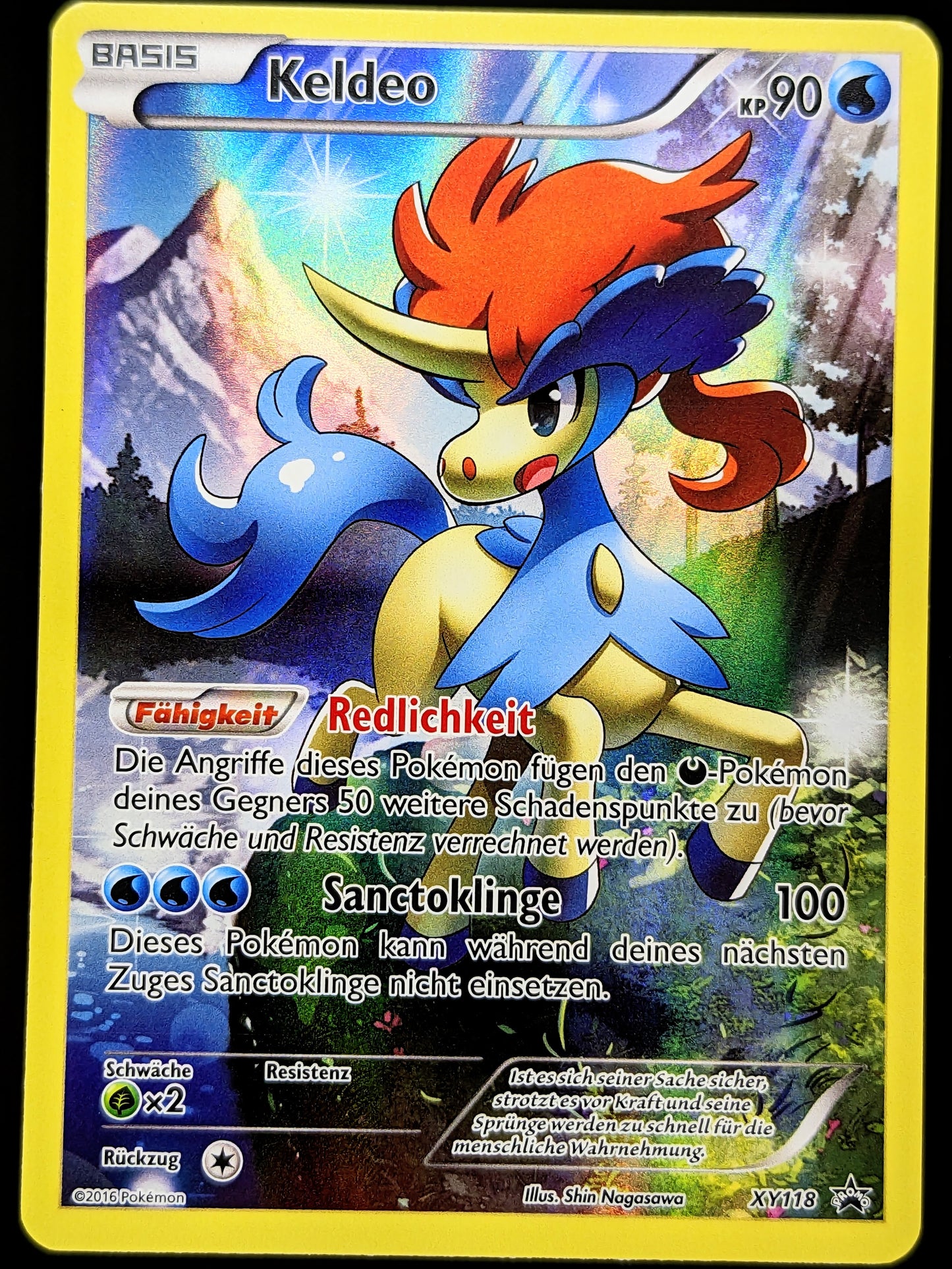 Keldeo Promo XY118 DE