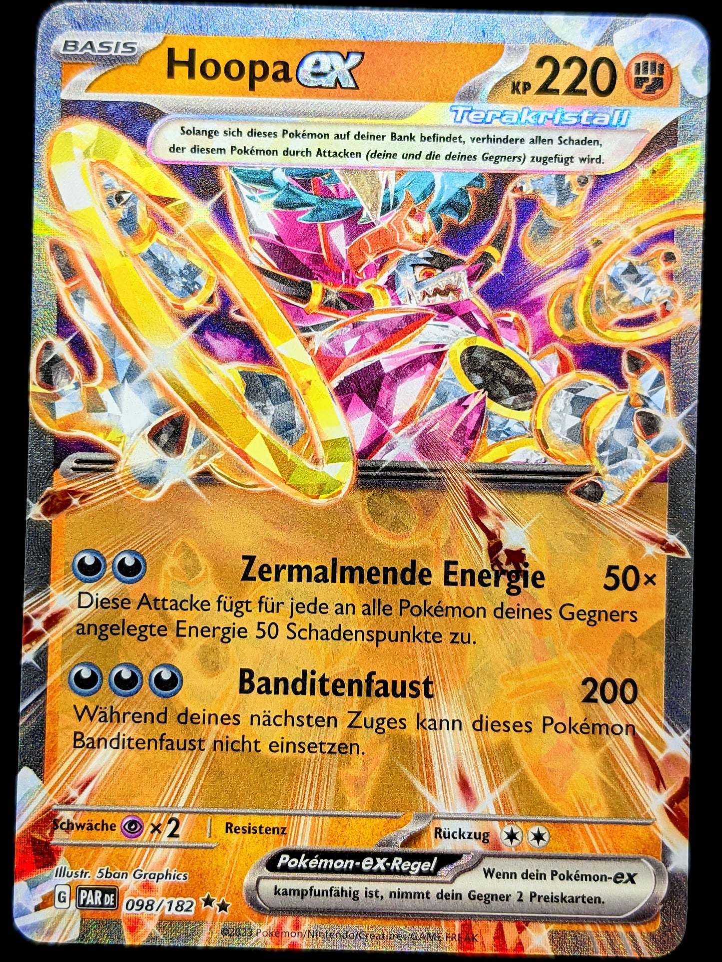 Hoopa Ex Terakristall 098/182 DE