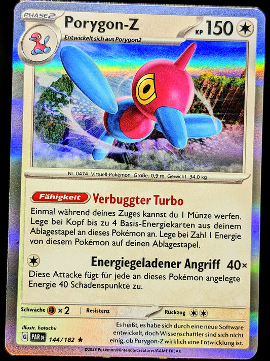 Porygon-Z Holo 144/182 DE