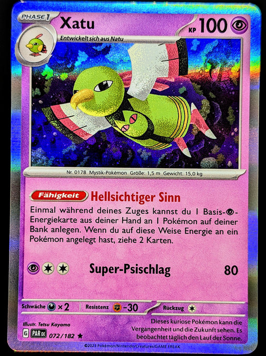 Xatu Holo 072/182 DE