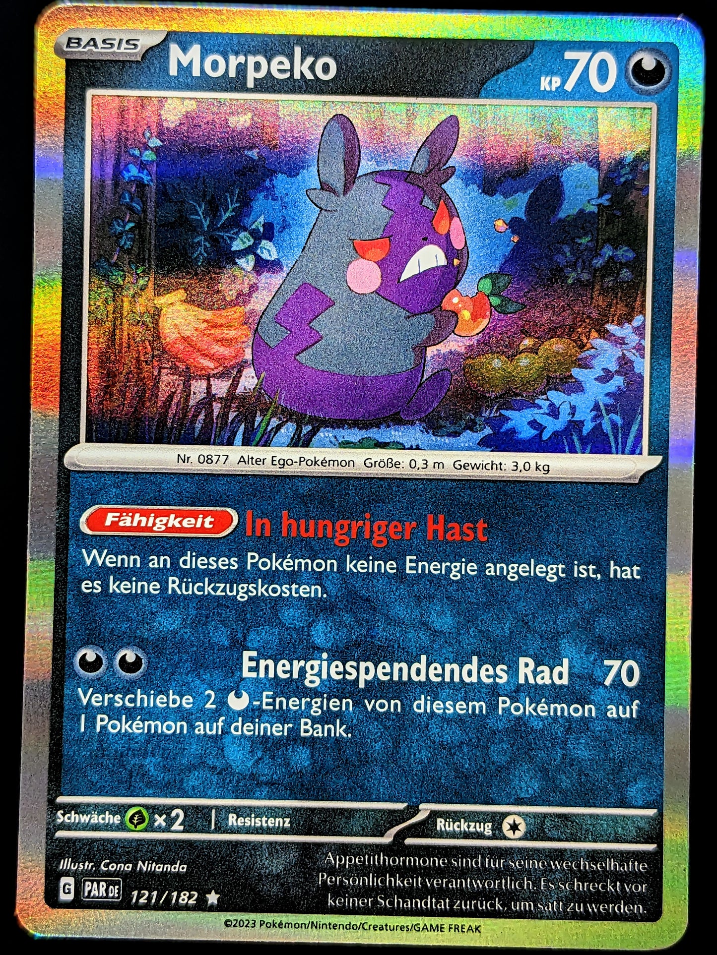 Morpeko Holo 121/182 DE