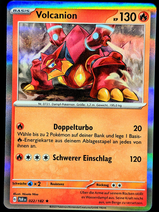 Volcanion Holo 022/182 DE