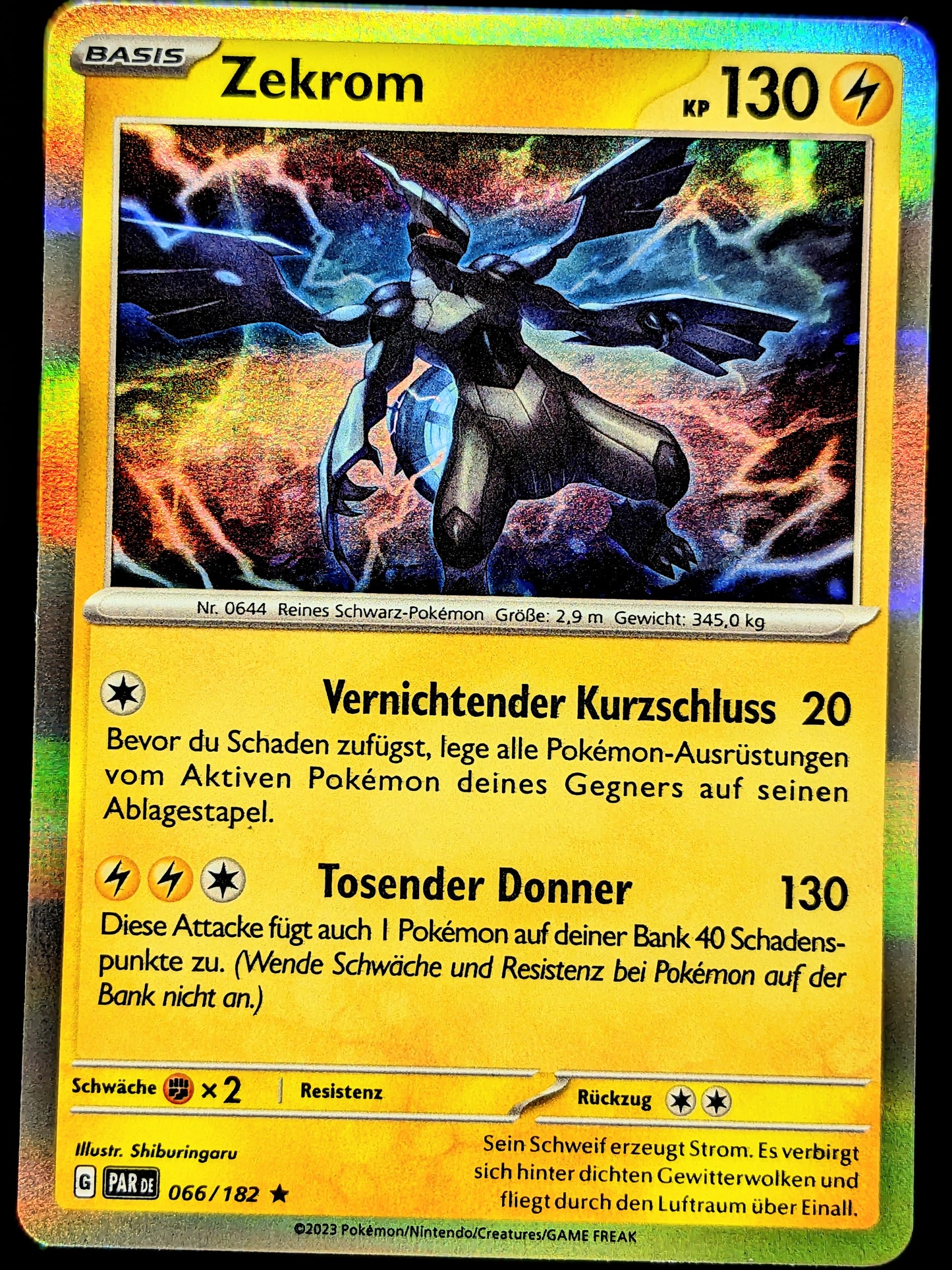 Zekrom Holo 066/182 DE