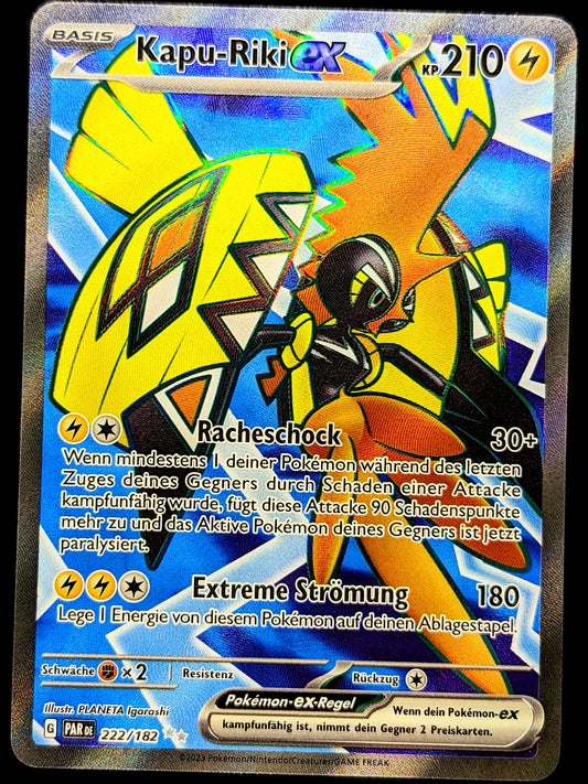 Kapu-Riki Ex Full Art 222/182 DE