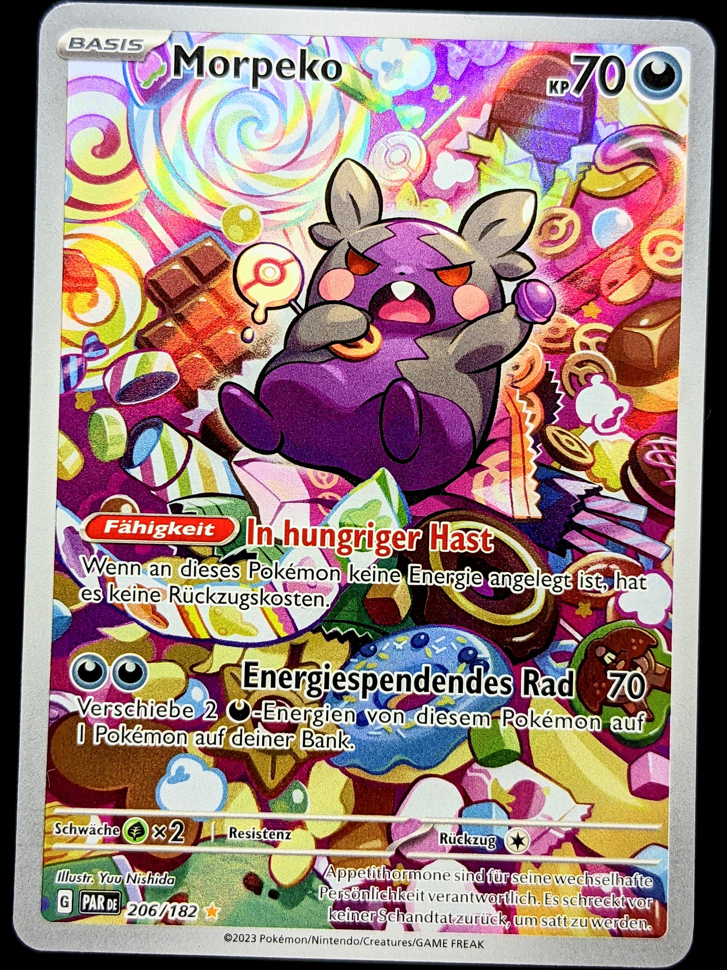 Morpeko 206/182 Illustration Rare DE