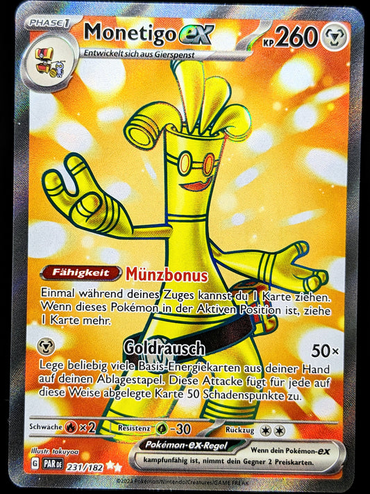 Monetigo Ex Full Art 231/182 DE