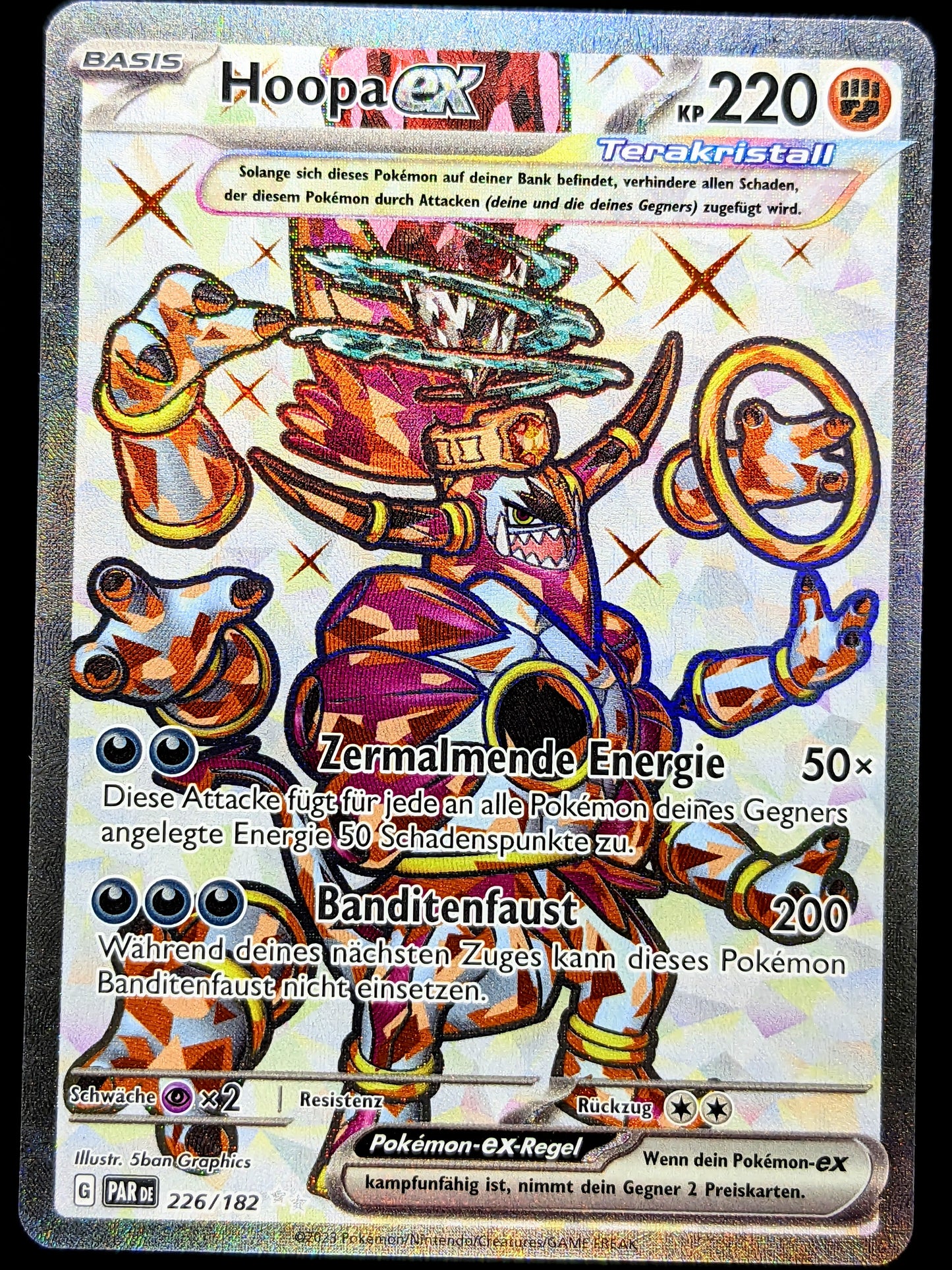 Hoopa Ex Terakristall Full Art 226/182 DE