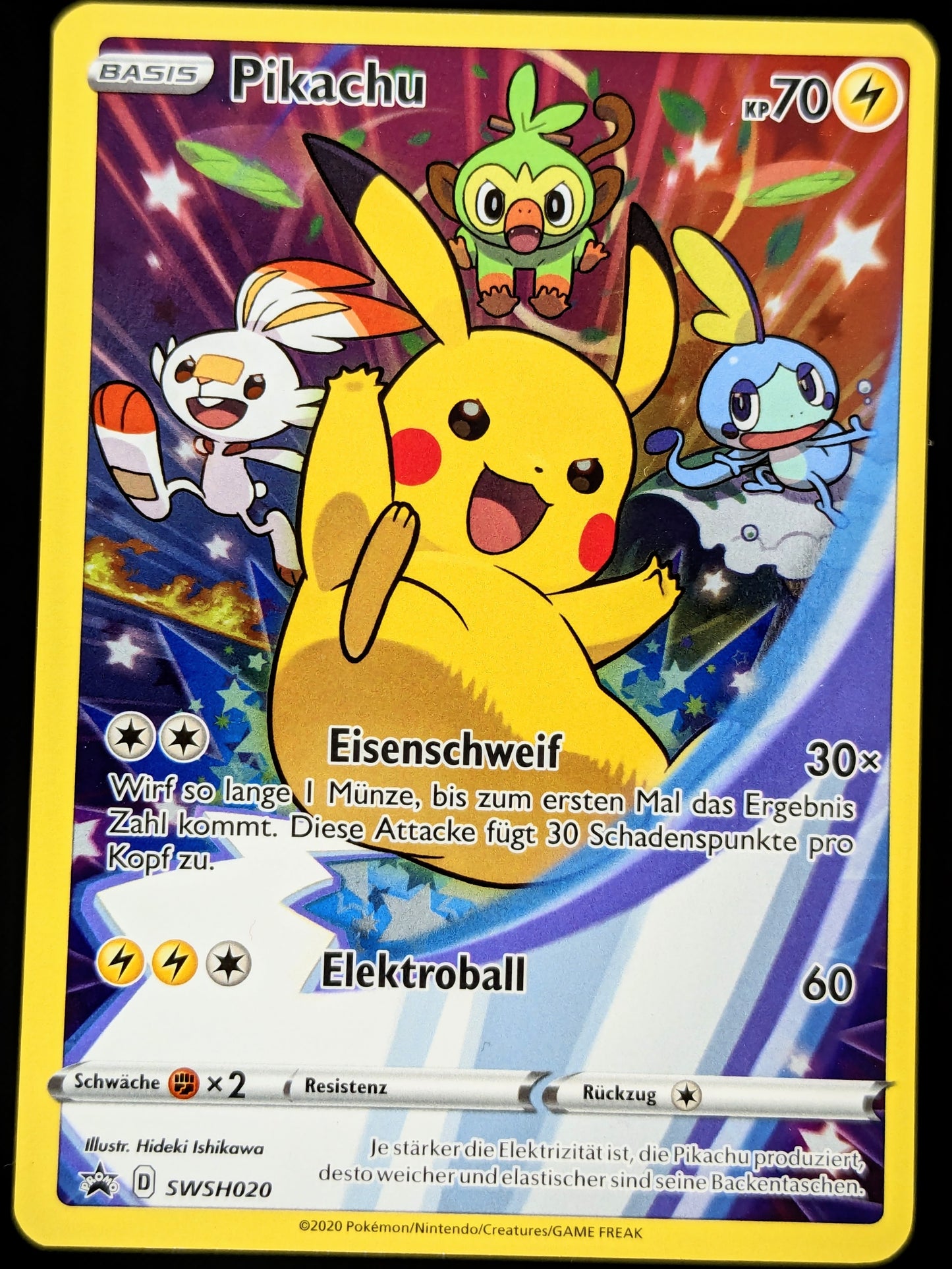 Pikachu Promo SWSH020 DE