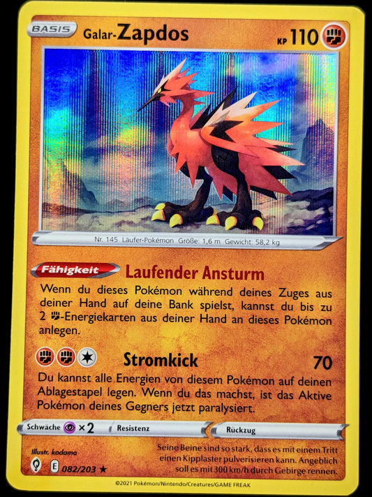 Galar-Zapdos Holo 082/203 DE