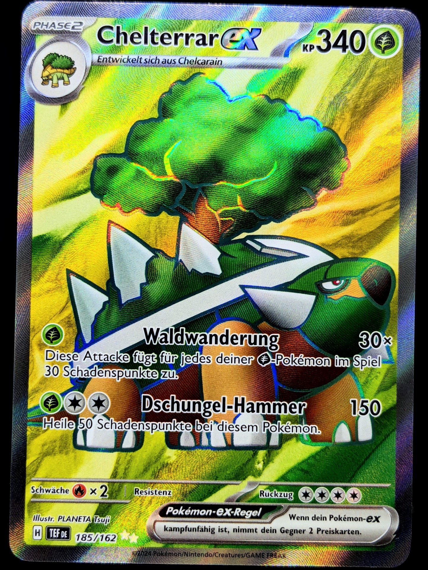 Chelterrar Ex Full Art 185/162 DE