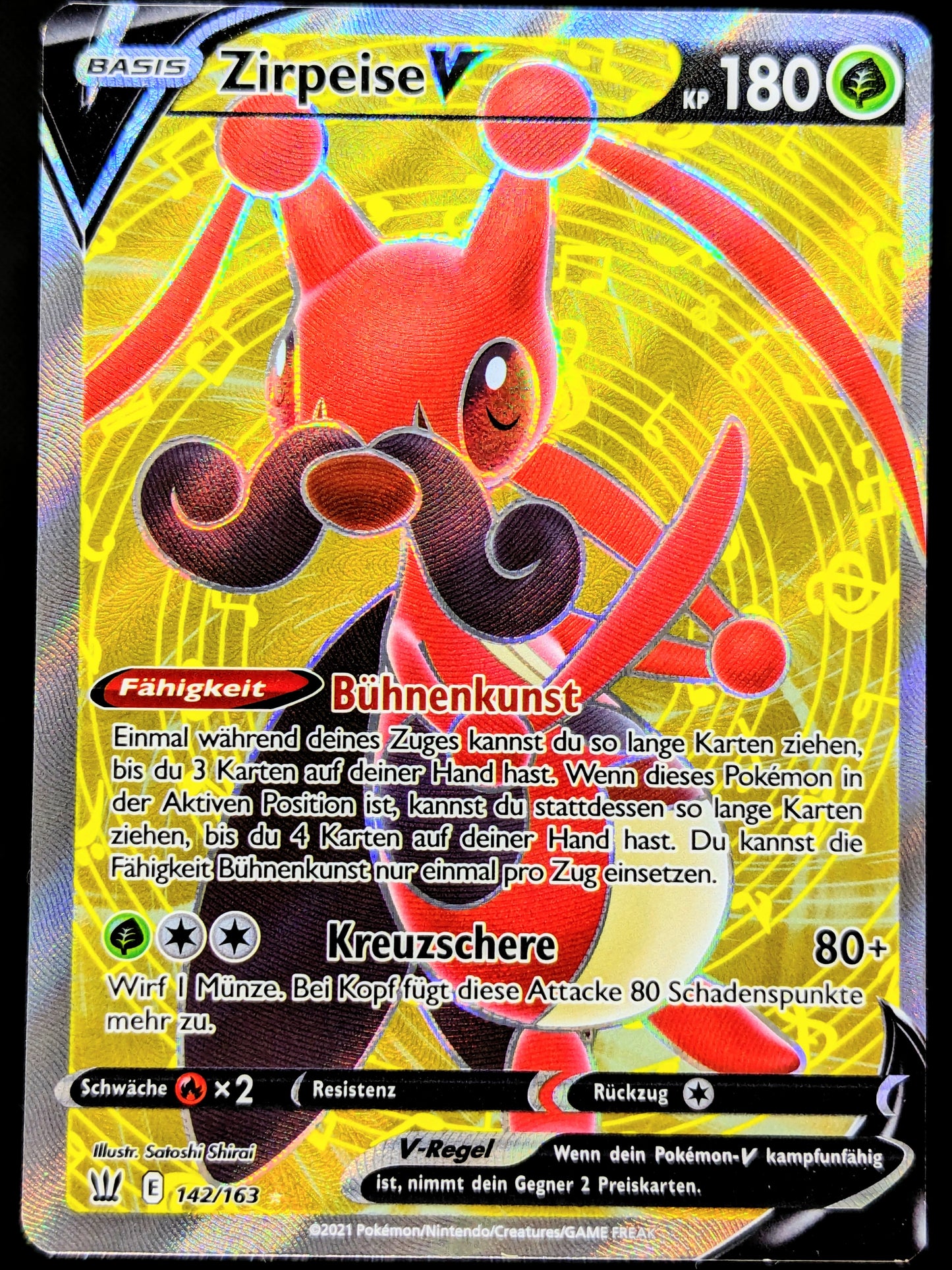 Zirpeise V Full Art 142/163 DE