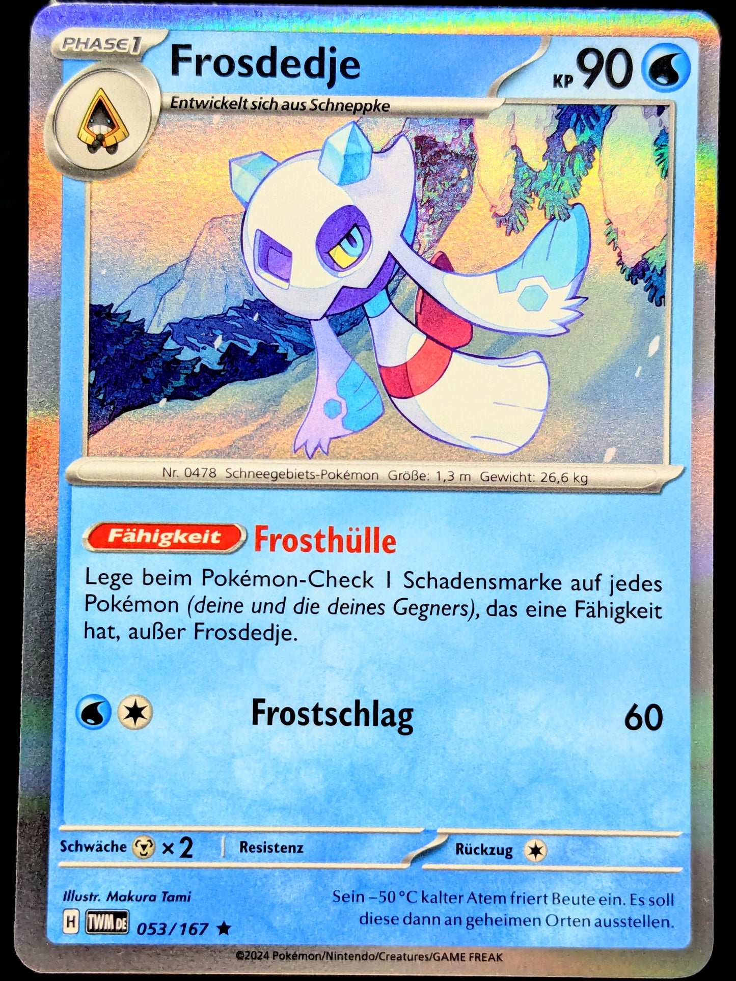 Frosdedje Holo 053/167 DE