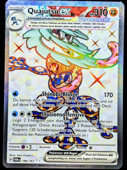 Quajutsu Ex Terakristall Full Art 198/167 DE