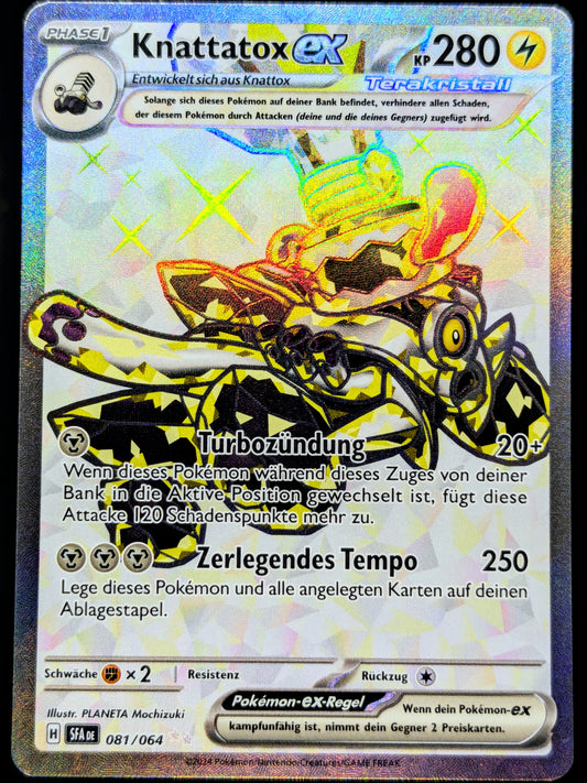 Knattatox Ex Terakristall Full Art 081/064 DE