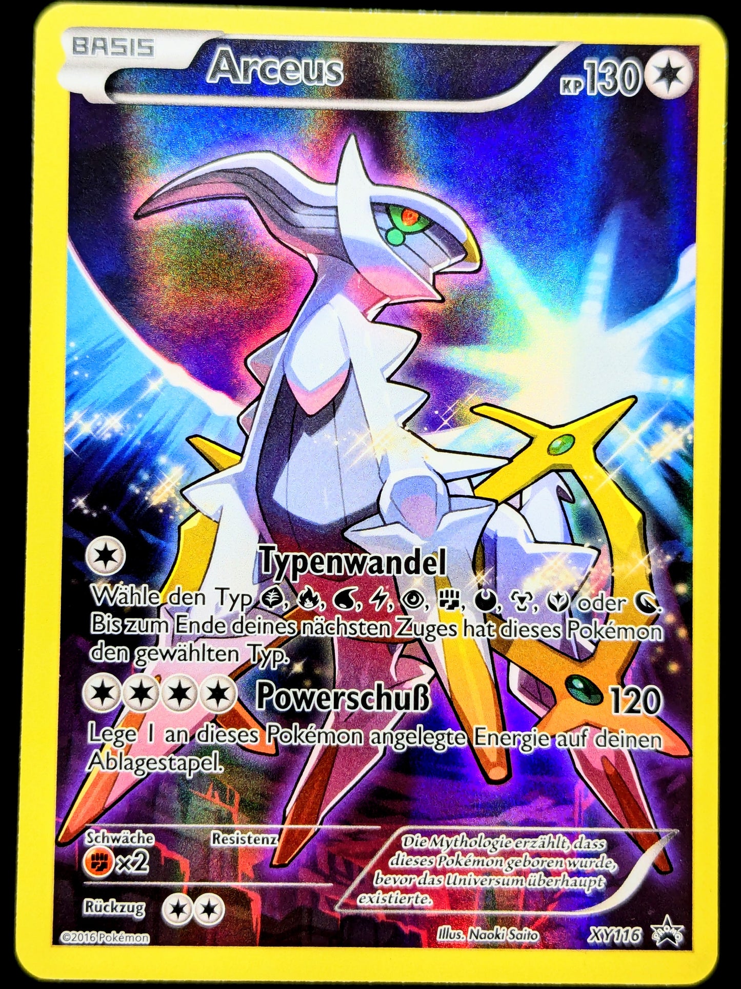 Arceus Promo XY116 DE