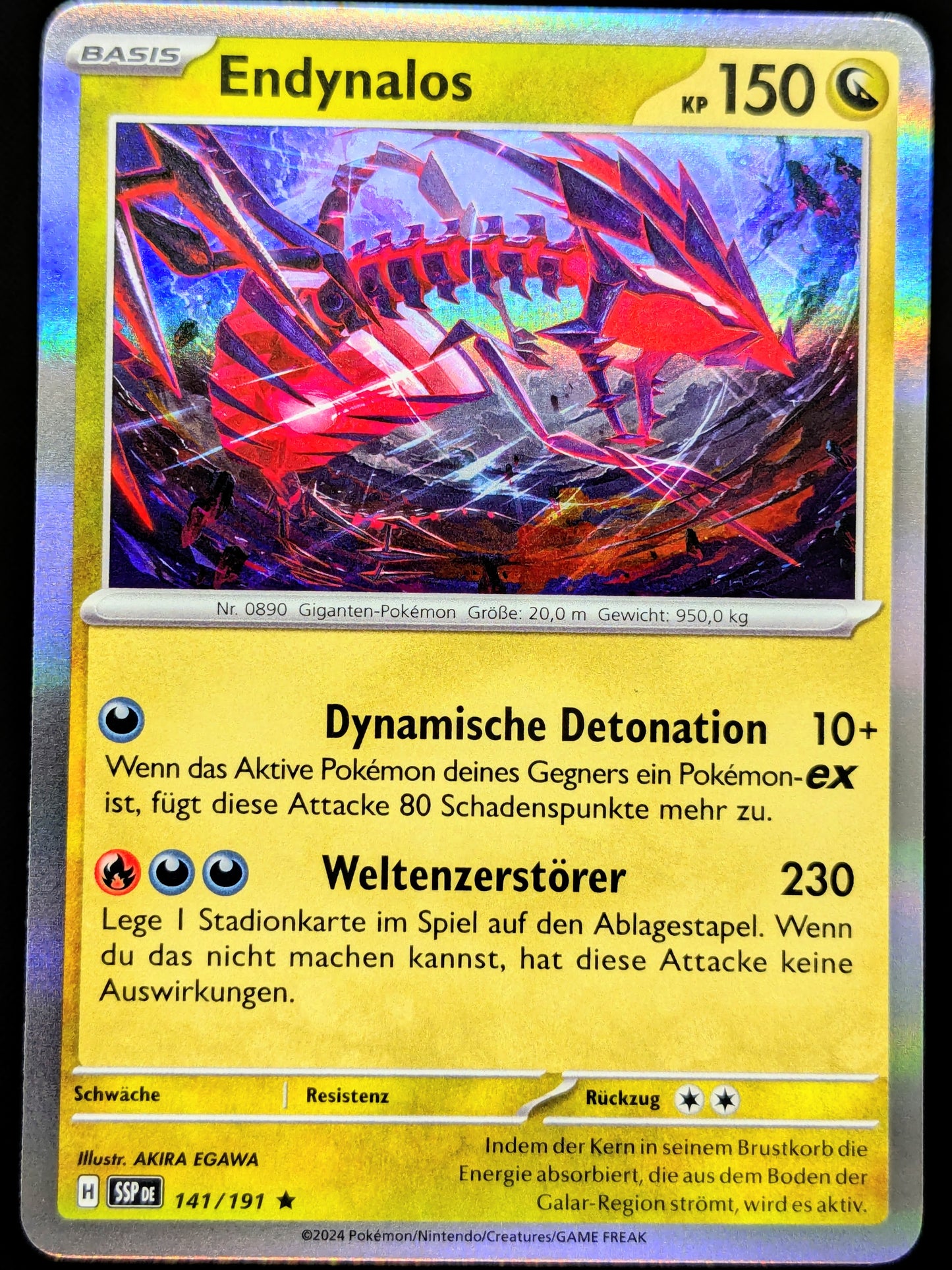 Endynalos Holo 141/191 DE