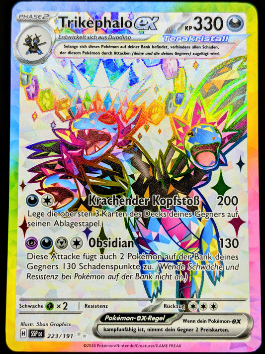 Trikephalo Ex Terakristall Full Art 223/191 DE