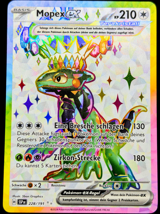 Mopex Ex Terakristall Full Art 228/191 DE