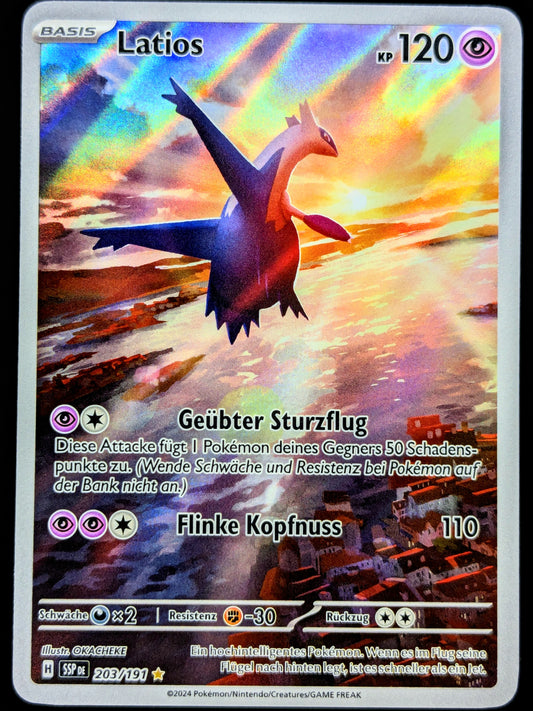 Latios 203/191 Illustration Rare DE