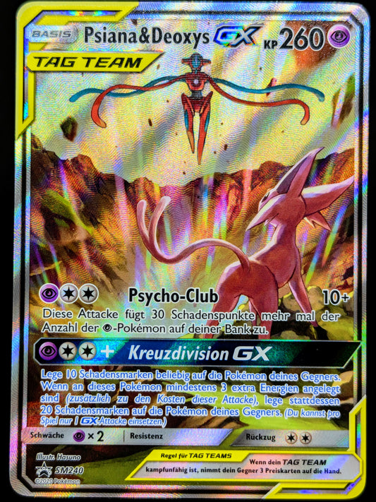 Psiana & Deoxys GX Tag Team SM40 DE