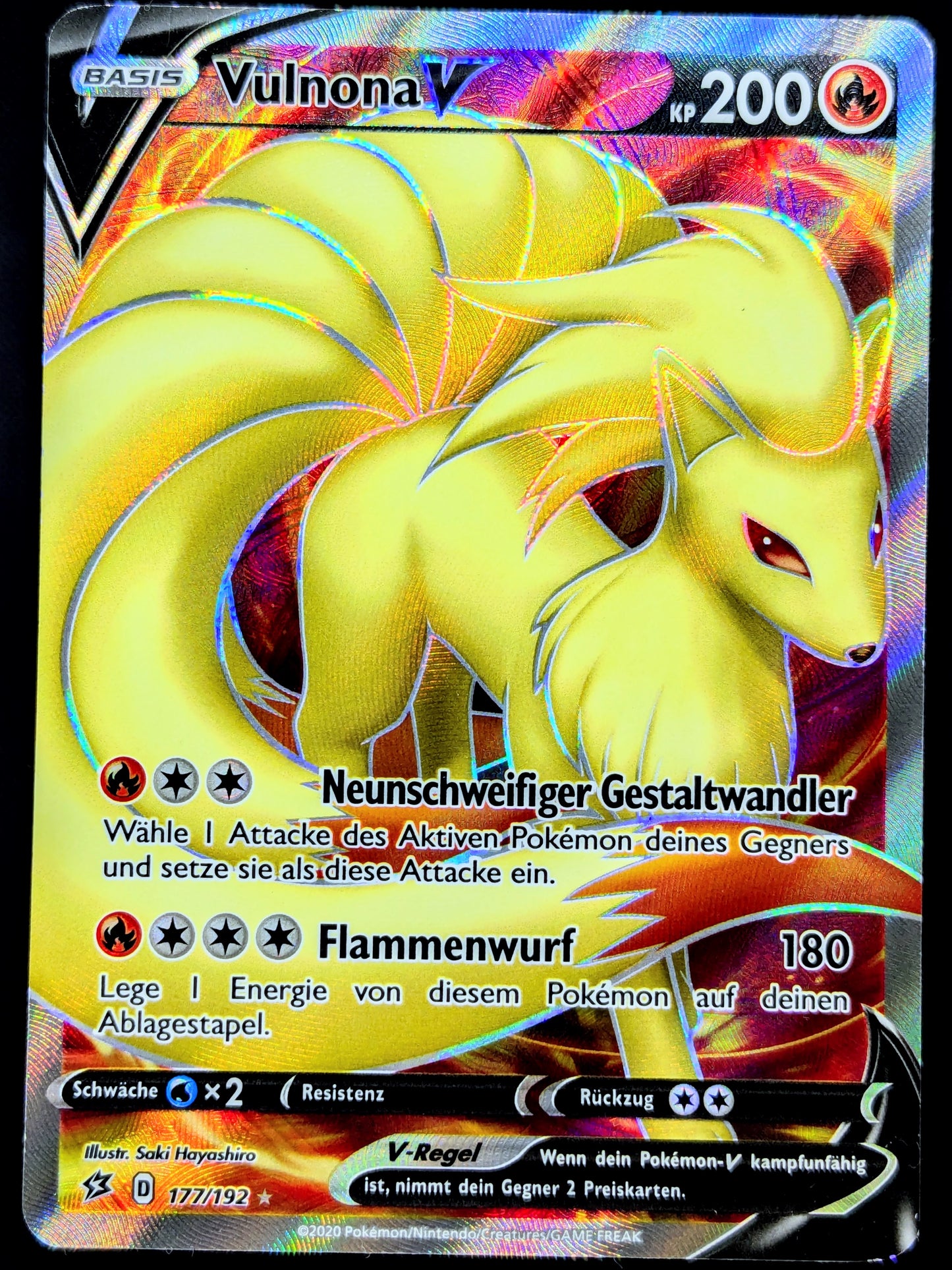 Vulnona V Full Art 177/192 DE