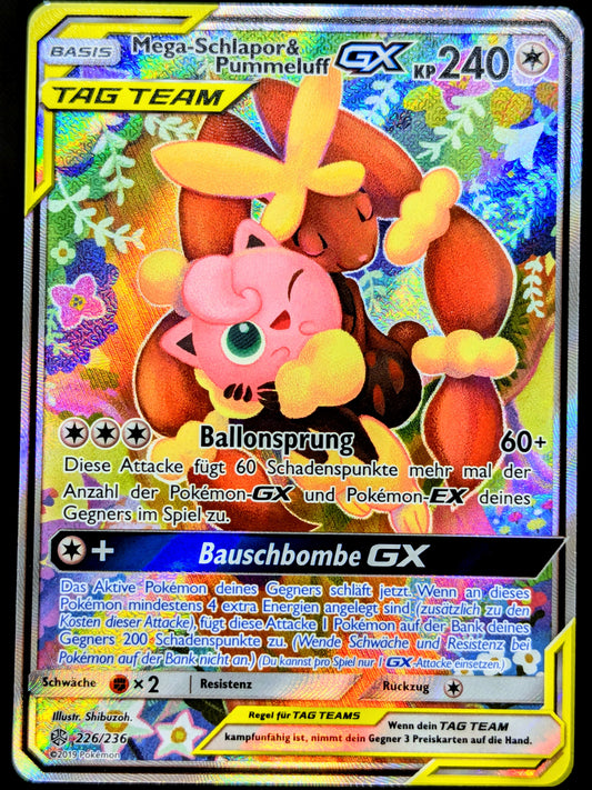 Mega-Schlapor & Pummeluff GX Tag Team 226/236 DE