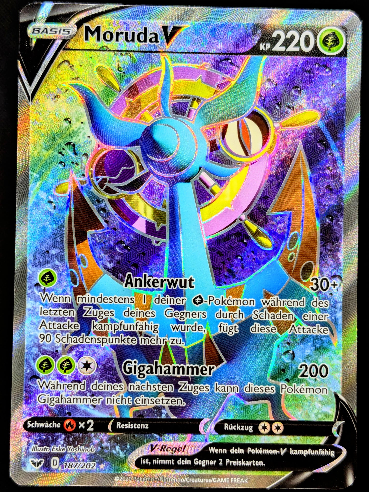 Moruda V Full Art 187/202 DE