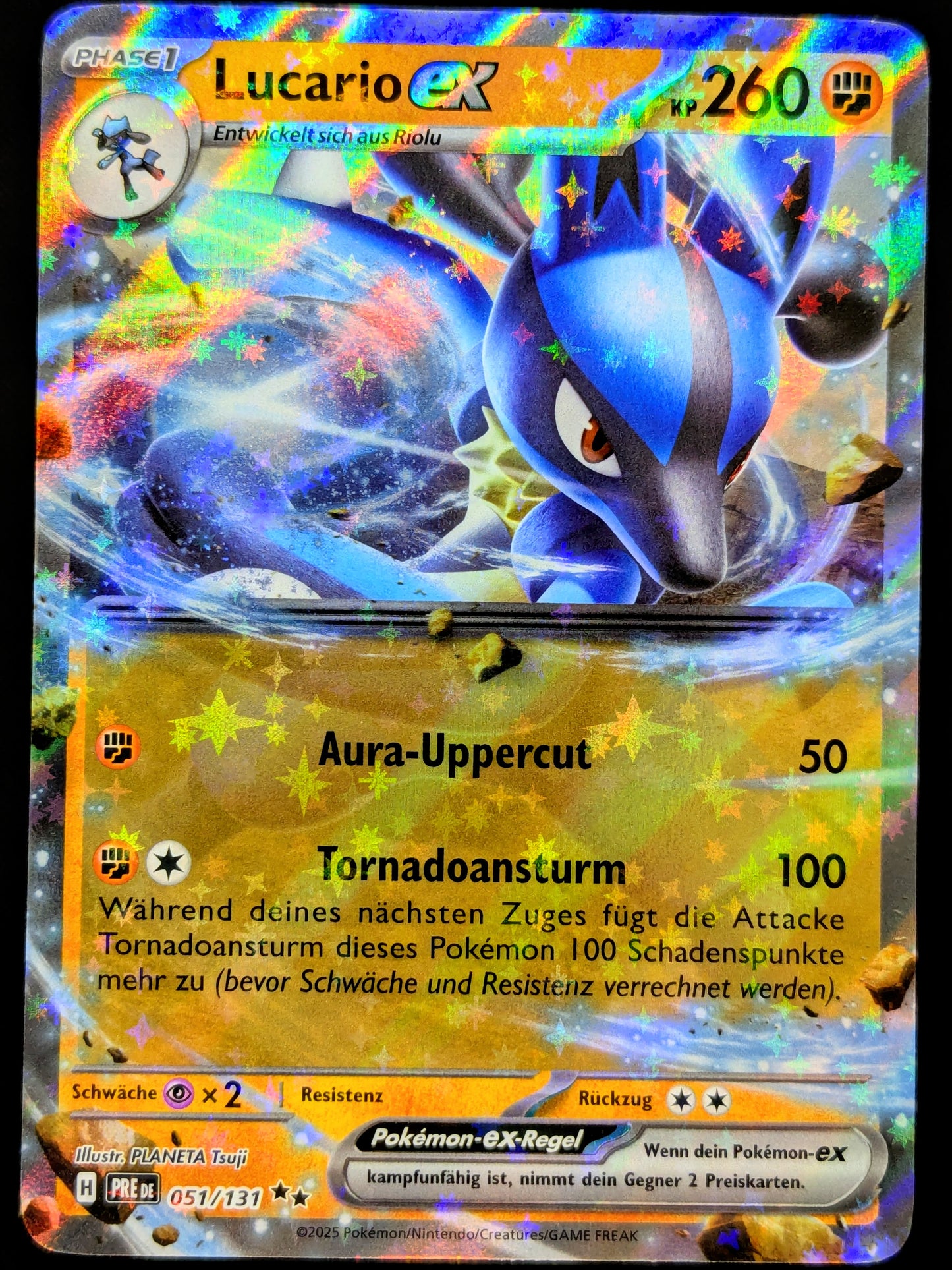 Lucario Ex 051/131 DE