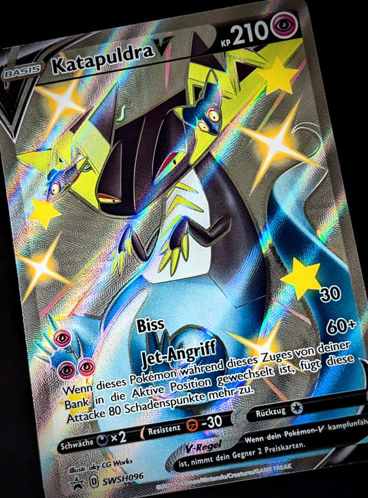 Katapuldra V Shiny Full Art SWSH096 DE