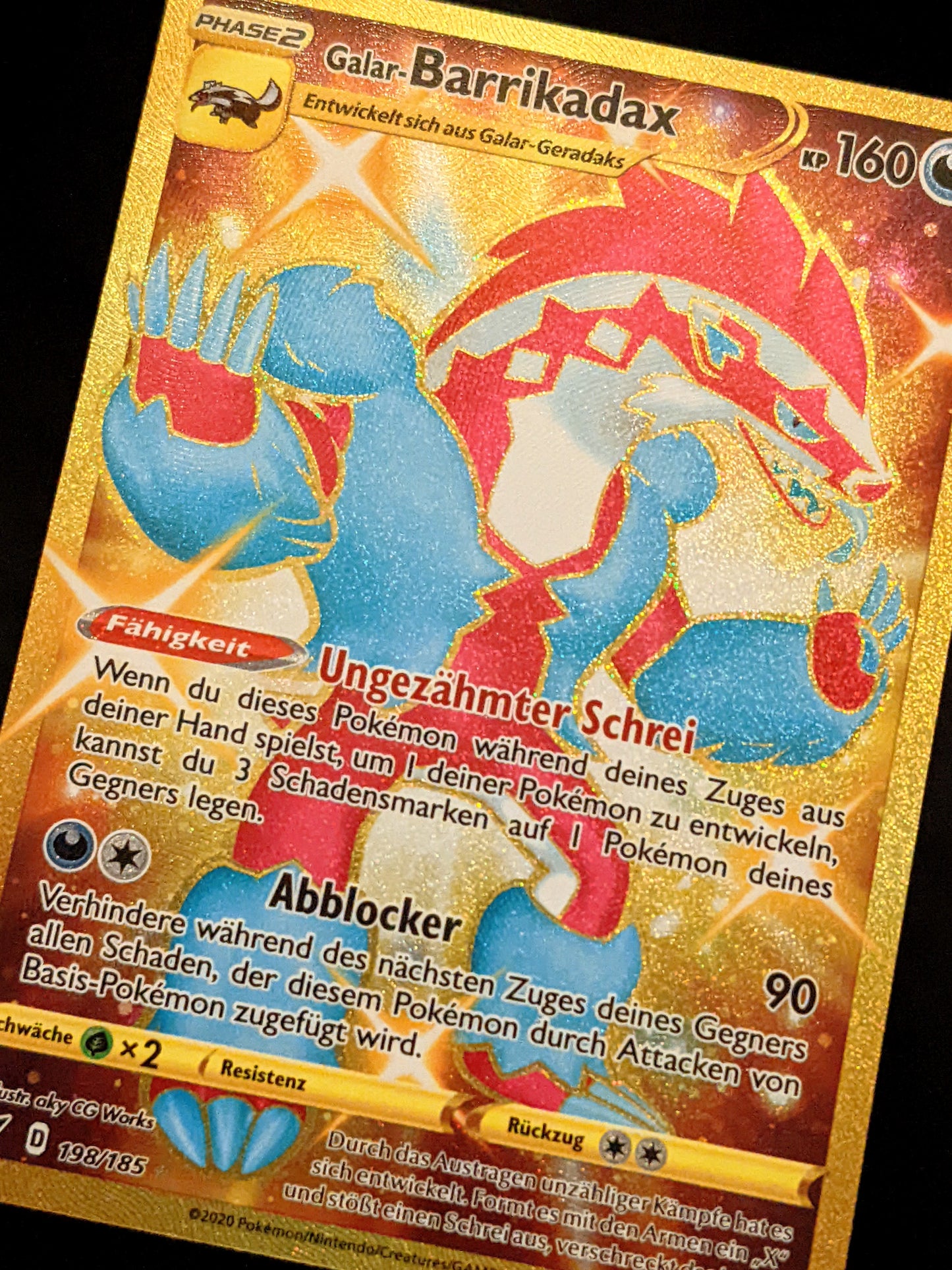 Galar-Barrikadax Gold 198/185 DE